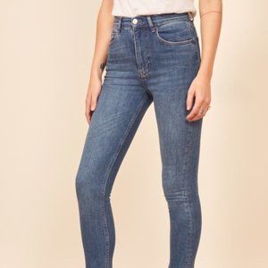 Reformation High Rise Skinny Jeans Size 27